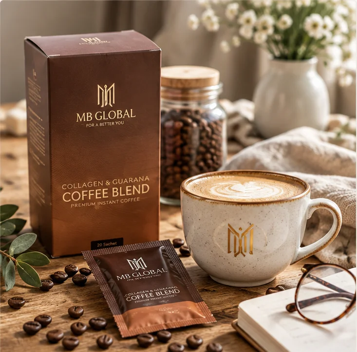 MB Global Kolajenli Guaranalı Kahve (30 adet)