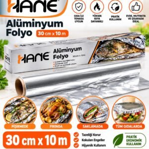 ALÜMİNYUM FOLYO 30 cm*10 m